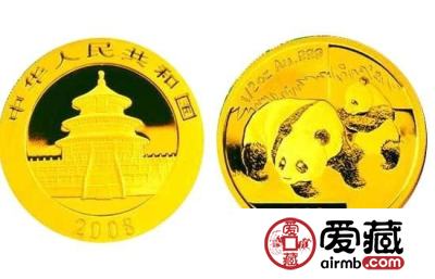 2008年熊猫金套币可遇不可求，建议可以长期拥有