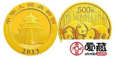 2013年熊猫金套币掀起投资浪潮，收藏需谨慎
