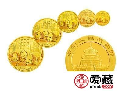 2013年熊猫金套币掀起投资浪潮，收藏需谨慎