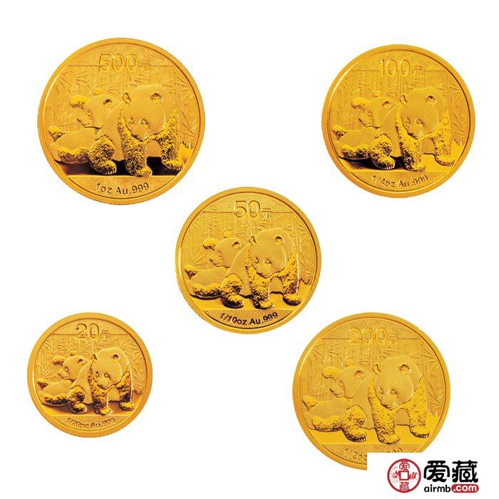 2010年5盎司熊猫金币与银币相比都有哪些收藏价值？