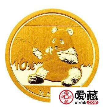 2017年熊猫金套币价位适中，日后的上涨空间大