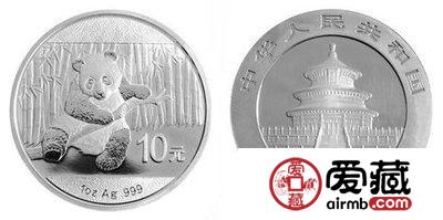 1984年熊猫1盎司银币价格直涨，收藏价值高