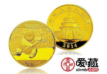 2014年一公斤熊猫金币有价无市，收藏价值高