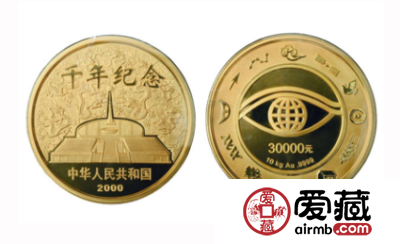 2000年千年5盎司金币设计丰富，背后意义蕴含深重