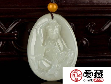莲卧观音翡翠吊坠有什么好的寓意