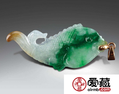 佩戴翡翠鱼的寓意是什么 寓意金玉满堂