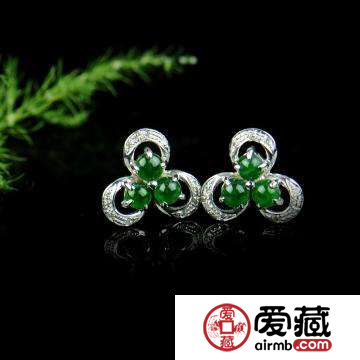 送女朋友送什么样的翡翠耳钉好