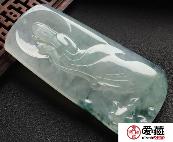 站觀音翡翠吊墜有什么好寓意
