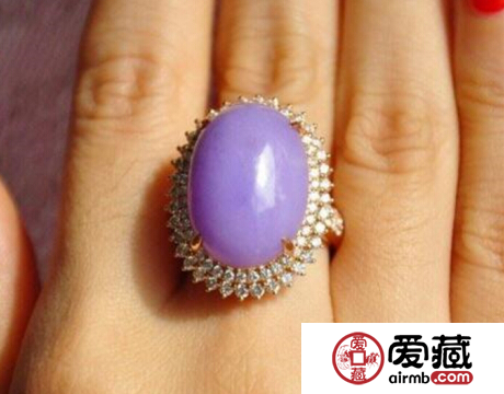 紫罗兰翡翠戒指价格是多少 一般是多少钱