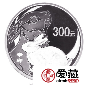 2011年兔年公斤银币市场表现亮眼，是生肖币的代表之一