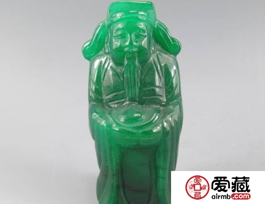 翡翠玉石雕刻財神的寓意是什么