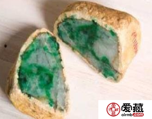 翡翠中的靠皮綠與帶子綠是什么