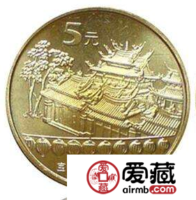 台湾朝天宫（一组）纪念币收藏要时刻关注市场动态，看准最佳时机