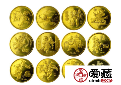 十二生肖纪念金币价格 十二生肖纪念币一套多少钱