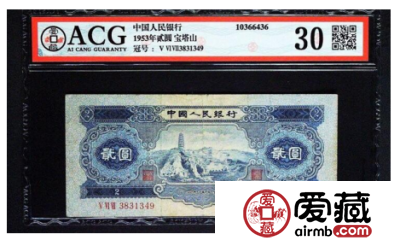 第二套人民币二元价格是多少 二元目前市场情况分析