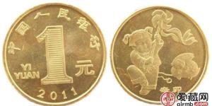 2011(兔)年賀歲紀念幣寓意深刻，在市場如魚得水
