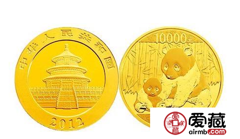 2012版熊猫金币套装价格
