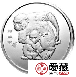 2004年猴年银币寓意特殊，是值得收藏的币种