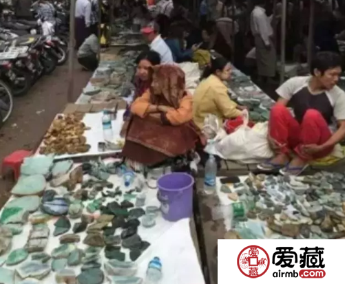 缅甸最大的翡翠交易市场