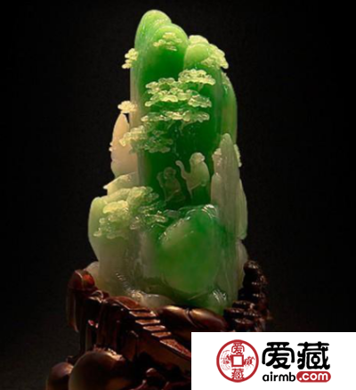 翡翠山子鉴赏：翡翠山子文化中的极品