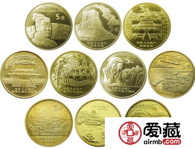世界文化遗产纪念币大全套收藏价值，世界文化遗产纪念币大全套价