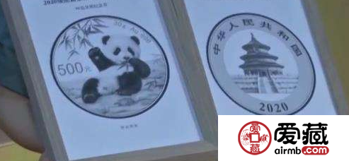 央行熊猫金币 2020版熊猫金币