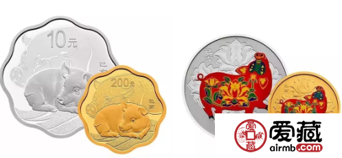 十二生肖金币猪 猪年生肖纪念金币