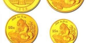 1998年熊猫金币套装投价值高，升值前景备受期待