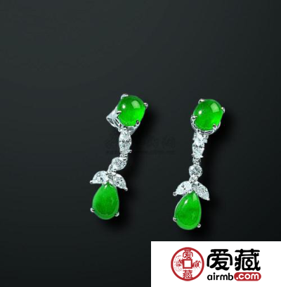 翡翠耳环价格多少 翡翠耳环价格