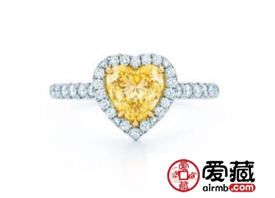 蒂芙尼钻戒价格 tiffany蒂芙尼黄钻戒指多少钱