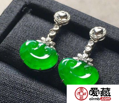 翡翠耳环多少钱一对 翡翠耳环价格及图片