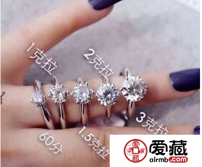 钻戒价格多少一克拉 一克拉钻戒价格