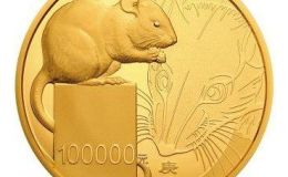 2020鼠年金银纪念币出现10万元面额，受到大家关注