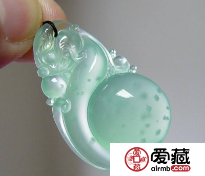 翡翠里的棉絮图片 没有棉的翡翠就是好翡翠了吗