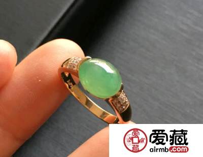 3000元翡翠戒面图片 3000元翡翠戒面好吗