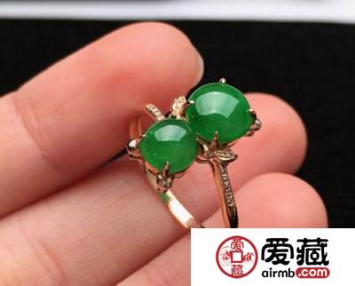 3000元翡翠戒面图片 3000元翡翠戒面好吗