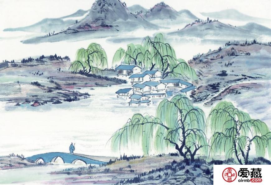 字画知识：山水画基本画法