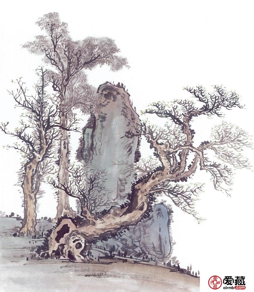 字画知识：山水画基本画法