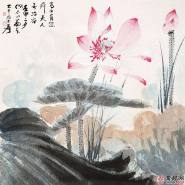 挂荷花字画的好处有哪些？哪里适合挂荷花字画？