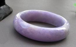 紫羅蘭翡翠手鐲價格是多少及圖片