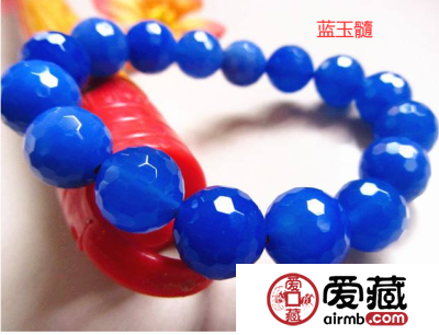 蓝玉髓真假 鉴别真假蓝玉髓图片