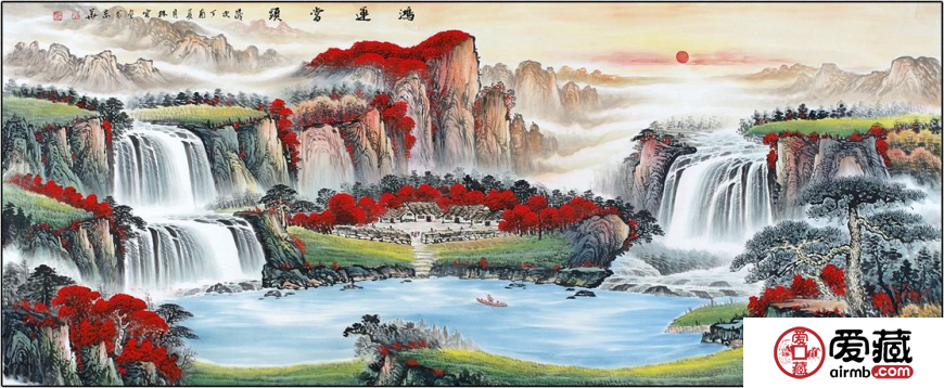 客厅山水画风水画有什么讲究？不懂千万别乱挂！
