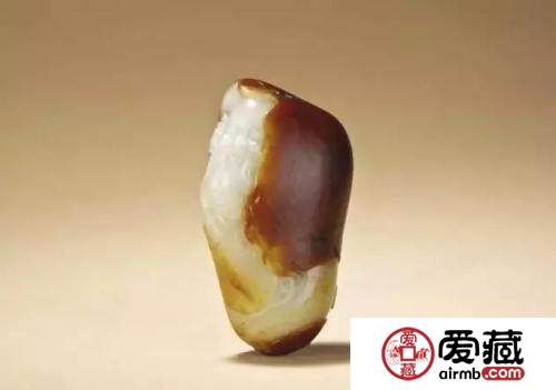 红皮和田玉籽料图片 红皮和田玉籽料特征图片