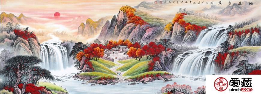鸿运当头风水画有什么寓意？看了你才知道！