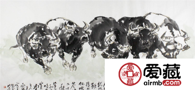 五牛图风水画有什么寓意？详细分析值得细细品读！
