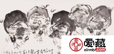 五牛图风水画有什么寓意？详细分析值得细细品读！