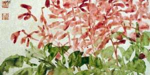 生命之思——读萧丽的花卉画