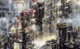 读王秋童都市水墨新作