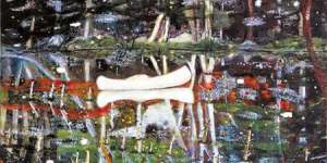 看英国当代画家彼德·多依格的绘画
