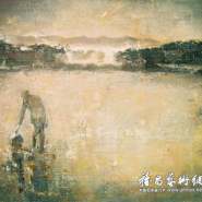 读井士剑油画作品《以鼓击水》所感